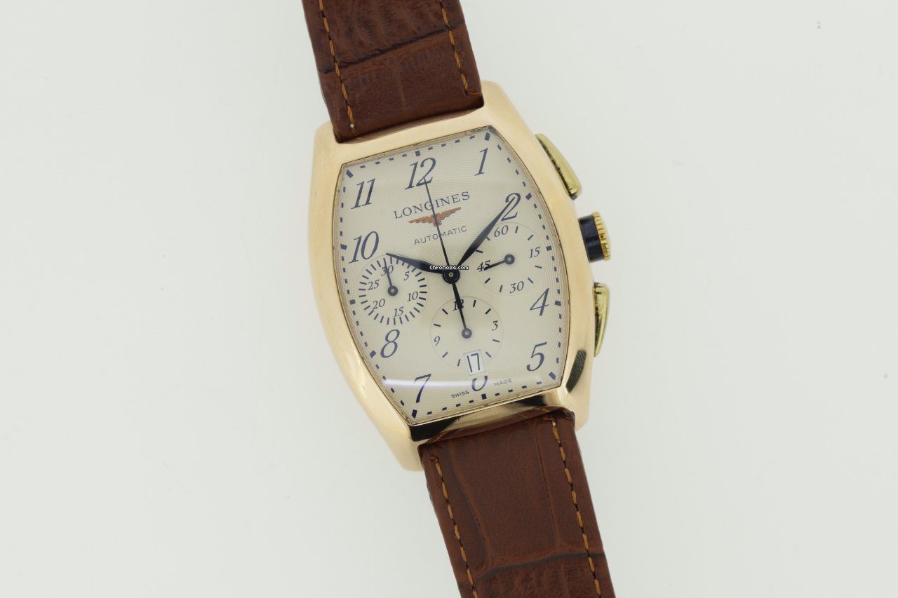 Longines Evidenza 18K Rose Gold Automatic Watch