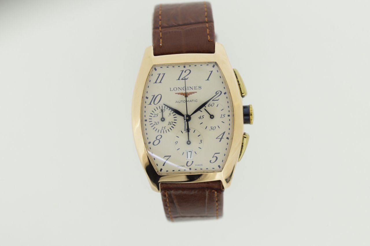 Longines Evidenza 18K Rose Gold Automatic Watch