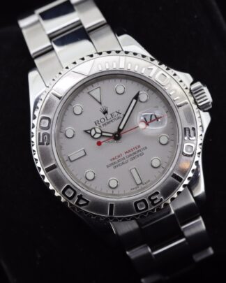 Rolex Yacht Master 40 Platinum Bezel Automatic Watch