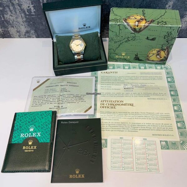 Rolex Datejust Turn O Graph 36 Two Tone