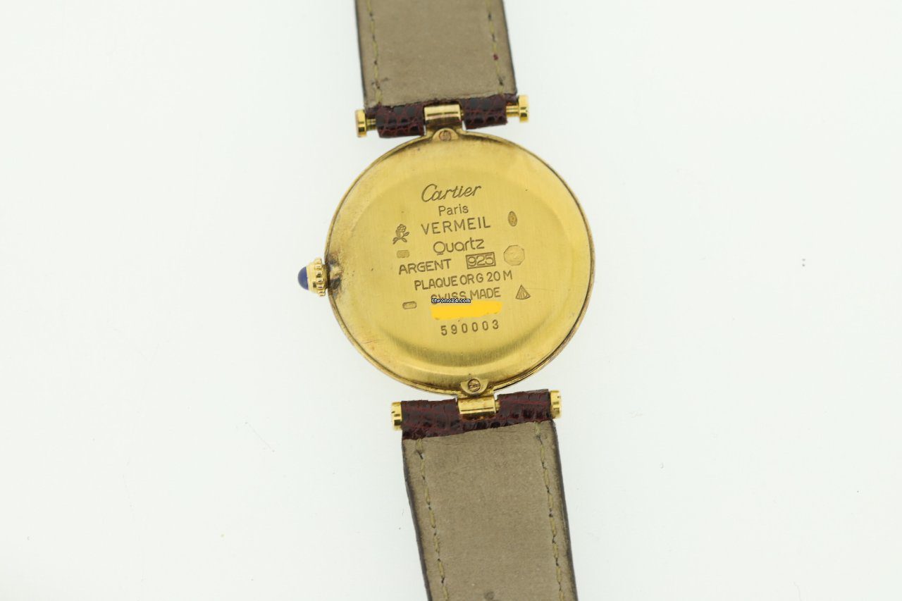 Cartier Must De Vermeil Quartz Watch Cartier Must De Vermeil Quartz Watch