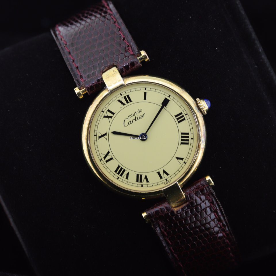Cartier Must De Vermeil Quartz Watch Cartier Must De Vermeil Quartz Watch