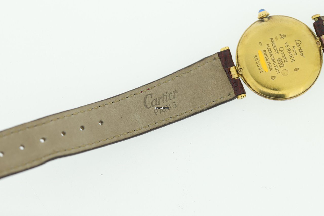 Cartier Must De Vermeil Quartz Watch Cartier Must De Vermeil Quartz Watch