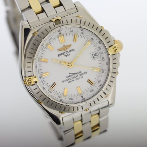 Breitling Windrider Steel & Gold Automatic Watch