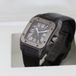 Cartier Santos 100 XL Black Automatic Watch 2656