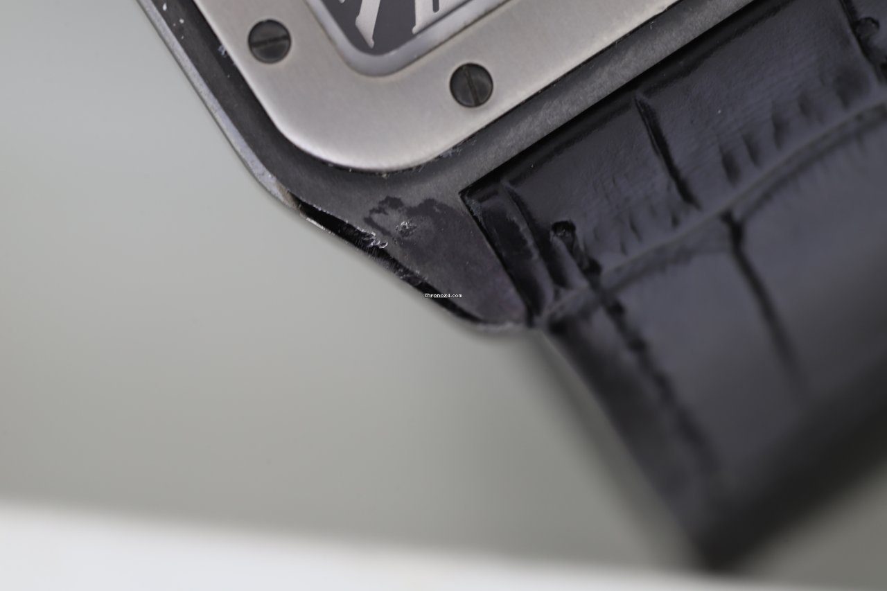 Cartier Santos 100 XL Black Automatic Watch 2656 Cartier Santos 100 XL Black Automatic Watch 2656