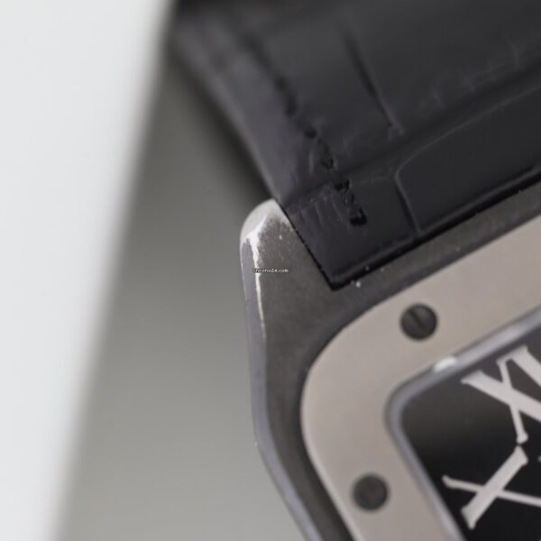 Cartier Santos 100 XL Black Automatic Watch 2656
