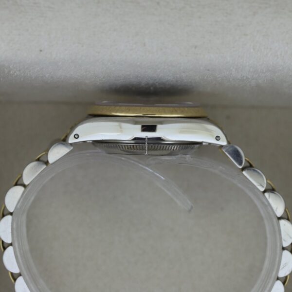 Rolex Lady-Datejust 26 Steel & Gold Royal Blue Dial Automatic Watch 69173