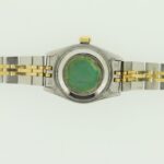 Rolex Lady-Datejust 26 Steel & Gold Royal Blue Dial Automatic Watch 69173
