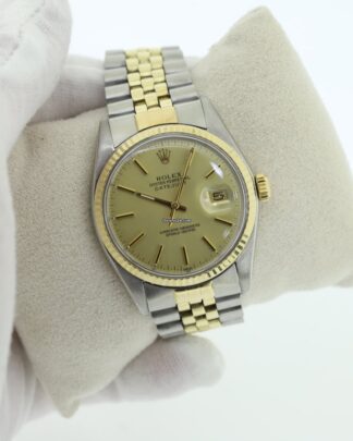 Rolex Datejust 36 Steel & Gold 1979 Automatic Watch 16013
