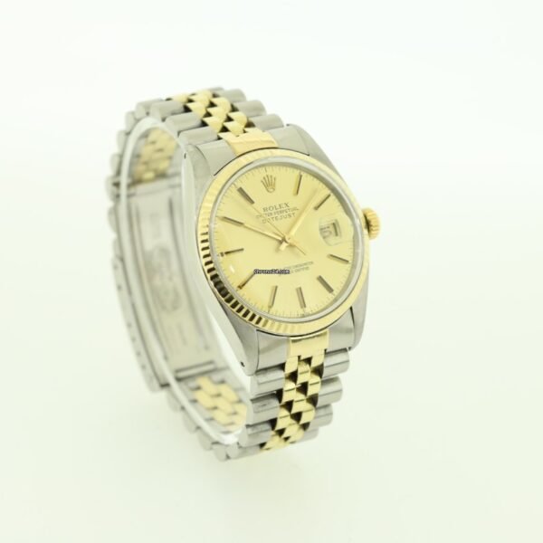 Rolex Datejust 36 Steel & Gold 1979 Automatic Watch 16013