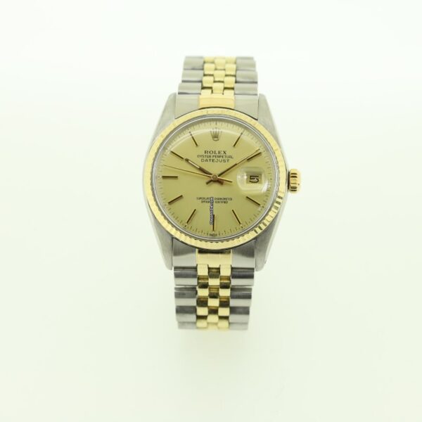 Rolex Datejust 36 Steel & Gold 1979 Automatic Watch 16013