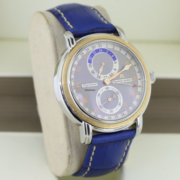Want to sell a similar watch? Create a listing now Report listing Share this listing Maurice Lacroix Masterpiece Regulateur 18K Gold Bezel Automatic Watch MP6148