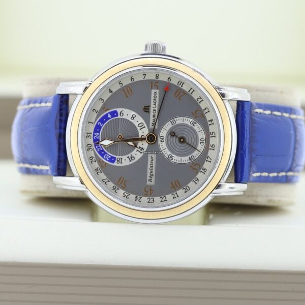 Want to sell a similar watch? Create a listing now Report listing Share this listing Maurice Lacroix Masterpiece Regulateur 18K Gold Bezel Automatic Watch MP6148
