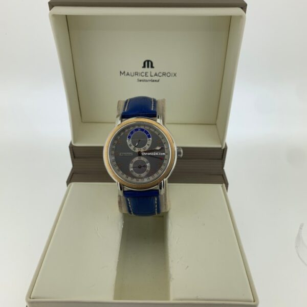 Want to sell a similar watch? Create a listing now Report listing Share this listing Maurice Lacroix Masterpiece Regulateur 18K Gold Bezel Automatic Watch MP6148