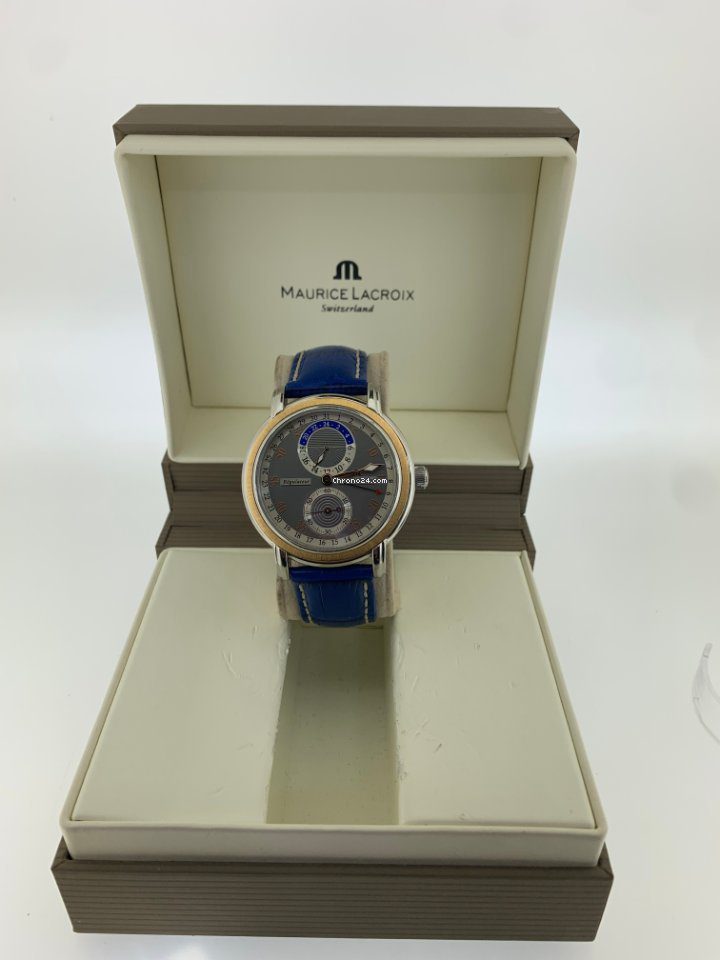 Want to sell a similar watch? Create a listing now Report listing Share this listing Maurice Lacroix Masterpiece Regulateur 18K Gold Bezel Automatic Watch MP6148