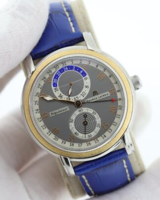 Want to sell a similar watch? Create a listing now Report listing Share this listing Maurice Lacroix Masterpiece Regulateur 18K Gold Bezel Automatic Watch MP6148