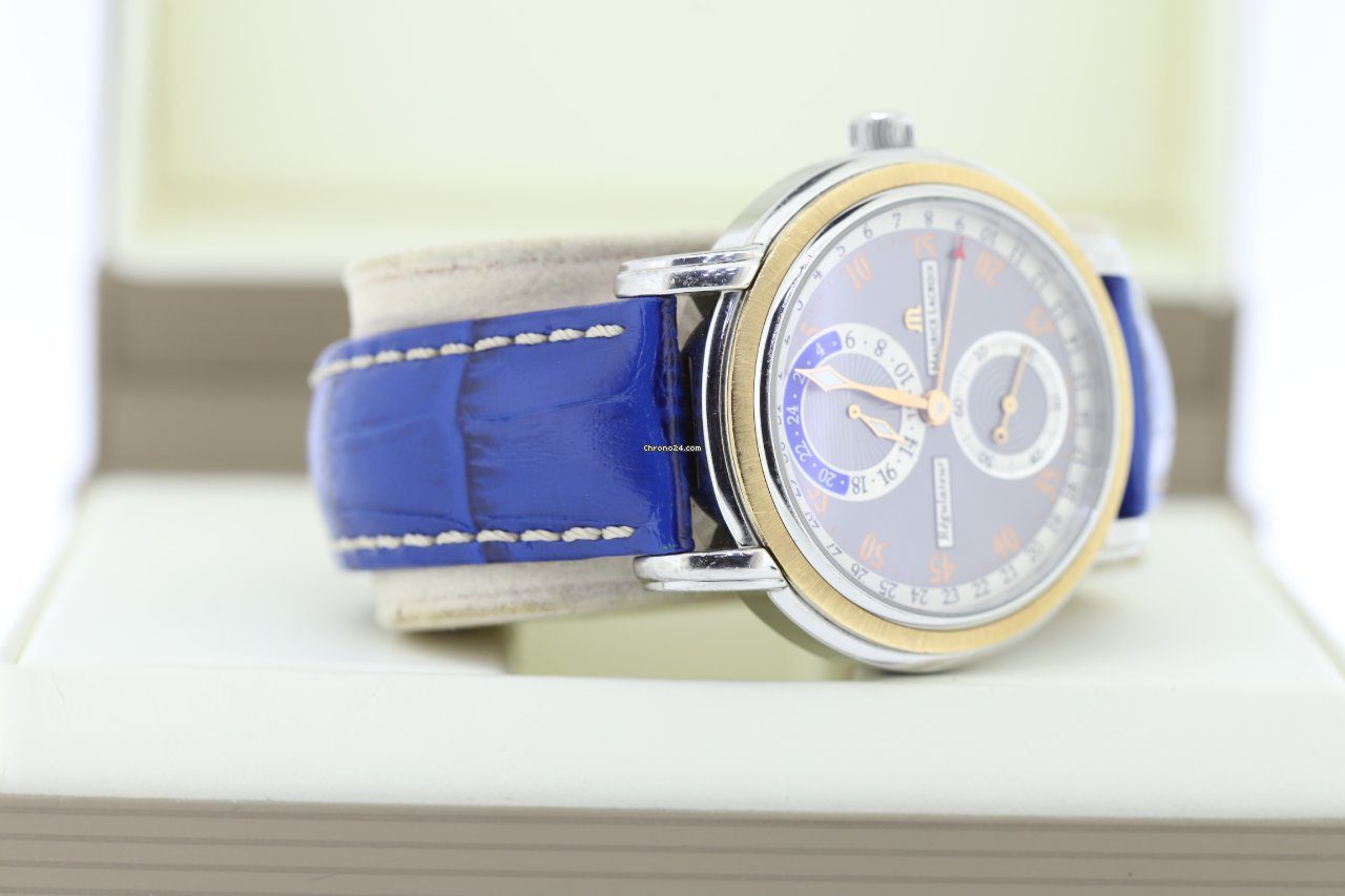 Want to sell a similar watch? Create a listing now Report listing Share this listing Maurice Lacroix Masterpiece Regulateur 18K Gold Bezel Automatic Watch MP6148