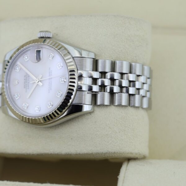 Rolex Datejust 31 Pink Pearl Dial Automatic Ladies Watch 178274