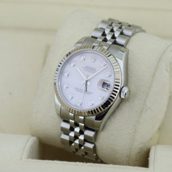 Rolex Datejust 31 Pink Pearl Dial Automatic Ladies Watch 178274