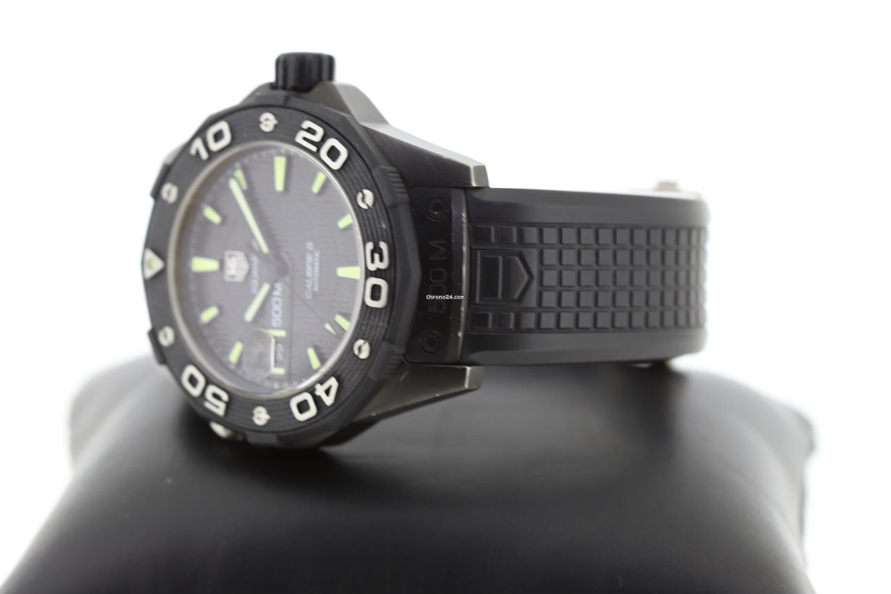 TAG Heuer Aquaracer 500M Titanium Automatic Diver Watch WAJ2180
