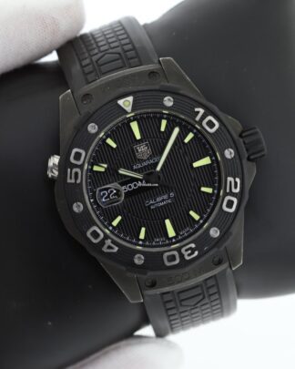 TAG Heuer Aquaracer 500M Titanium Automatic Diver Watch WAJ2180