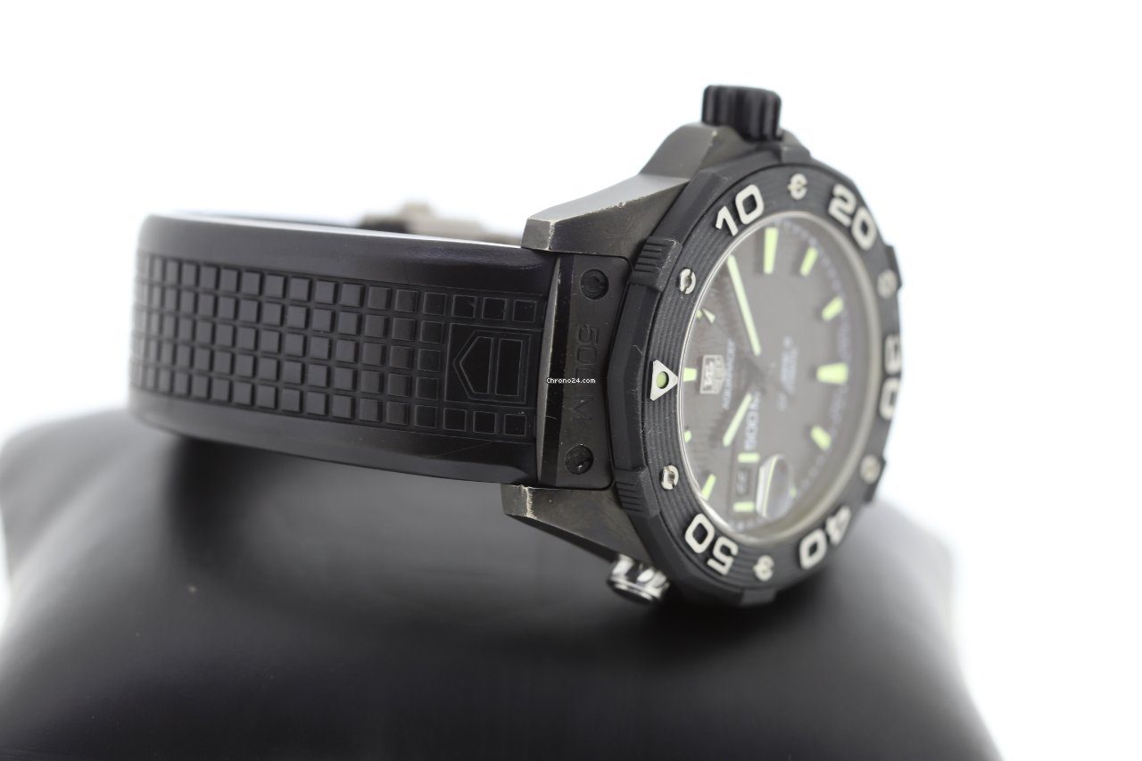 TAG Heuer Aquaracer 500M Titanium Automatic Diver Watch WAJ2180