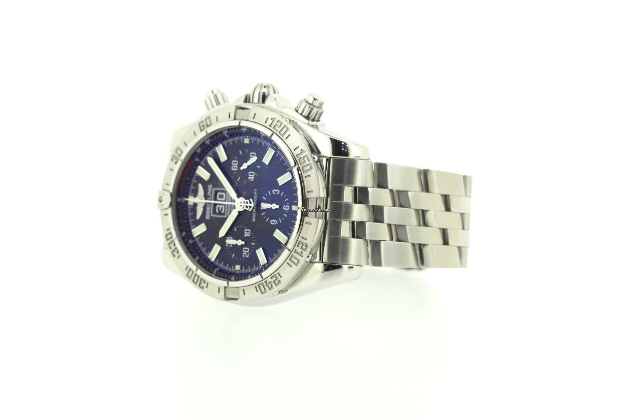 Breitling Chronomat Blackbird Chronograph Automatic Watch A44359
