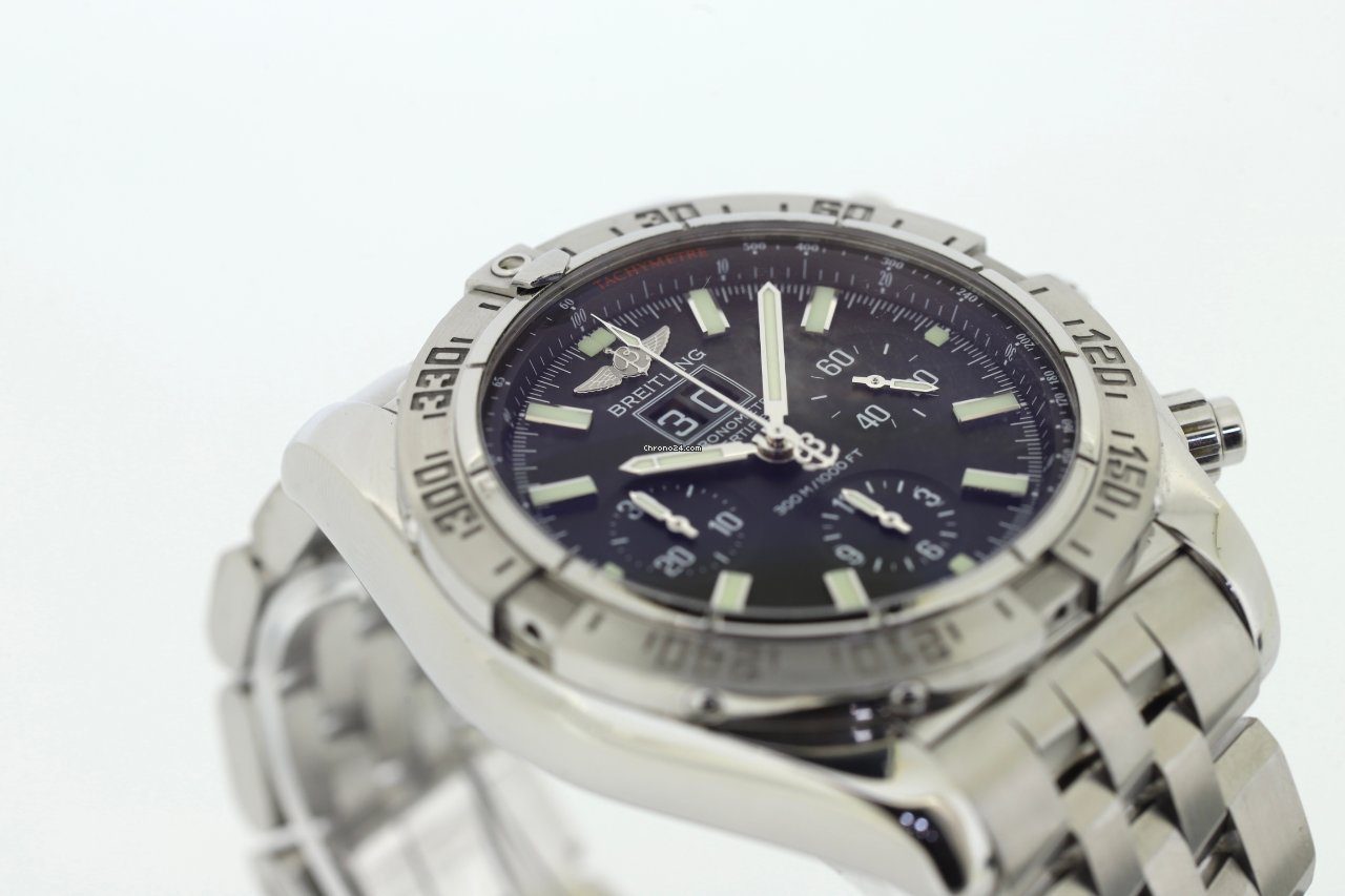 Breitling Chronomat Blackbird Chronograph Automatic Watch A44359