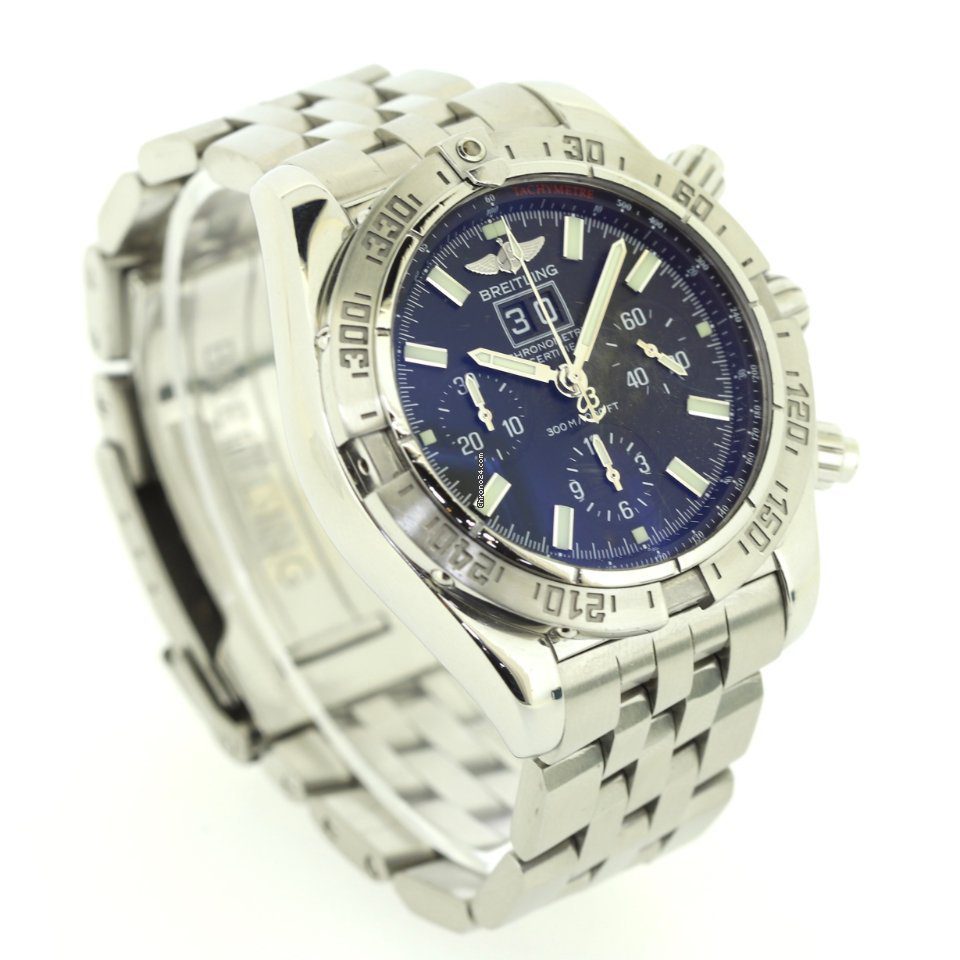 Breitling Chronomat Blackbird Chronograph Automatic Watch A44359