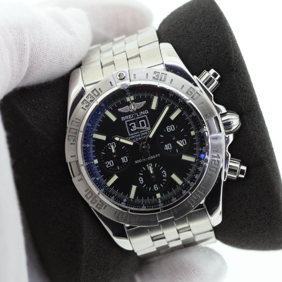 Breitling Chronomat Blackbird Chronograph Automatic Watch A44359