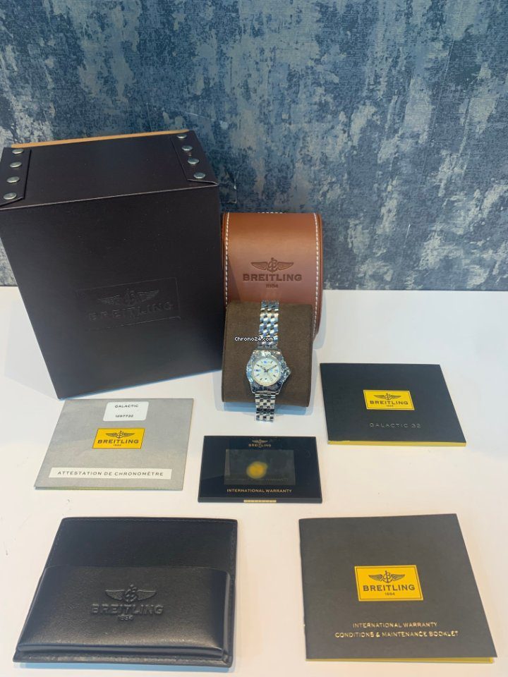 Breitling Galactic 32 Ladies Quartz Watch A71356 Breitling Galactic 32 Ladies Quartz Watch A71356