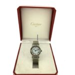 Cartier Santos Ronde Octagon Steel & Gold Automatic Ladies Watch