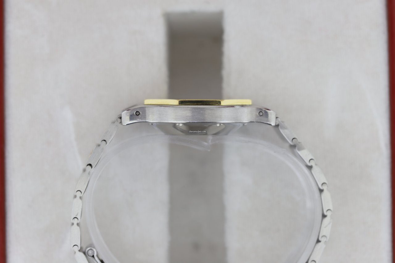 Cartier Santos Ronde Octagon Steel & Gold Automatic Ladies Watch Cartier Santos Ronde Octagon Steel & Gold Automatic Ladies Watch
