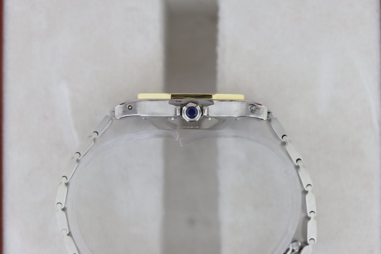Cartier Santos Ronde Octagon Steel & Gold Automatic Ladies Watch Cartier Santos Ronde Octagon Steel & Gold Automatic Ladies Watch