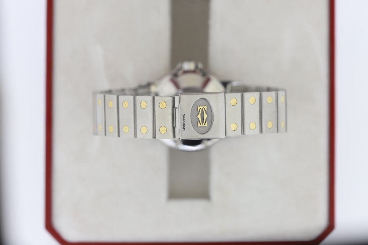 Cartier Santos Ronde Octagon Steel & Gold Automatic Ladies Watch Cartier Santos Ronde Octagon Steel & Gold Automatic Ladies Watch