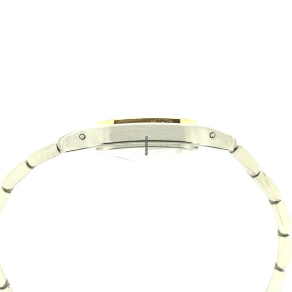 Cartier Santos Galbee Stainless Steel & Gold Ladies Watch