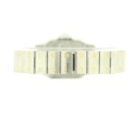 Cartier Santos Galbee Stainless Steel & Gold Ladies Watch