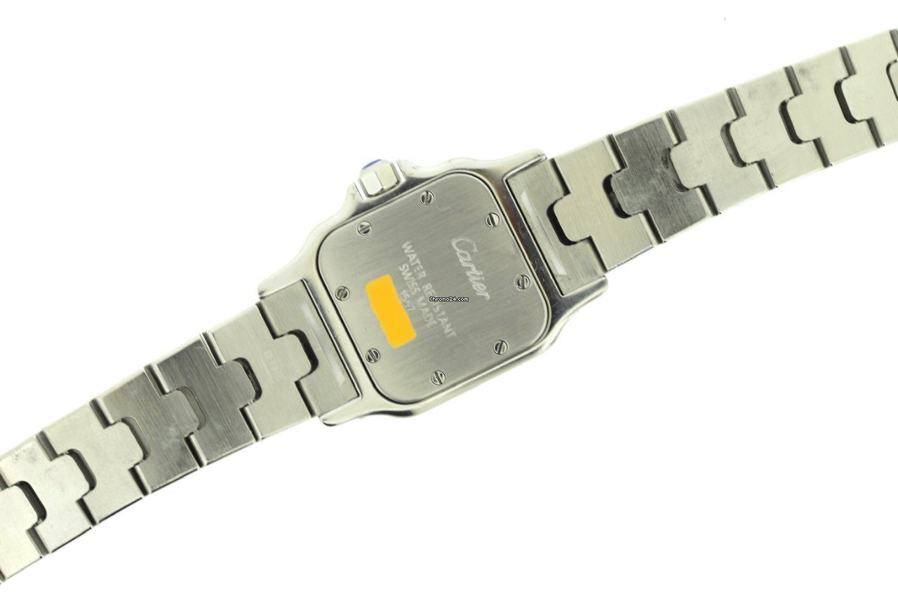 Cartier Santos Galbee Stainless Steel & Gold Ladies Watch Cartier Santos Galbee Stainless Steel & Gold Ladies Watch