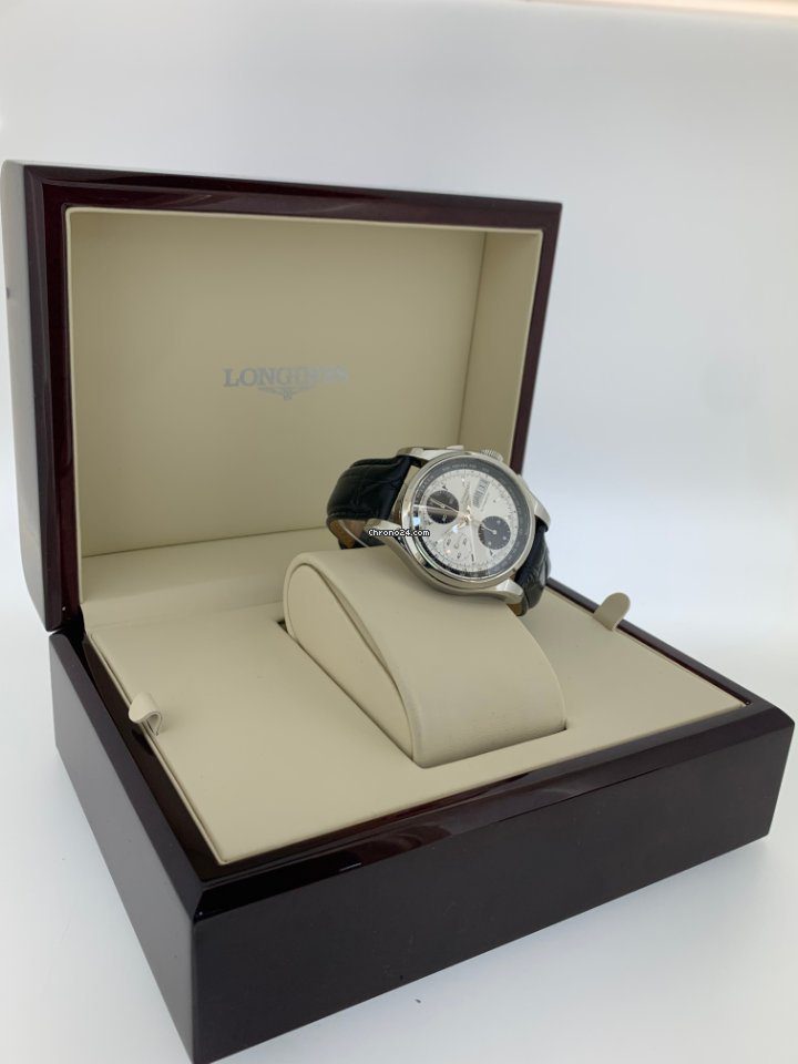 Longines Heritage 1954 Chronograph Panda Dial Automatic Watch