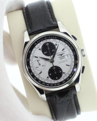 Longines Heritage 1954 Chronograph Panda Dial Automatic Watch