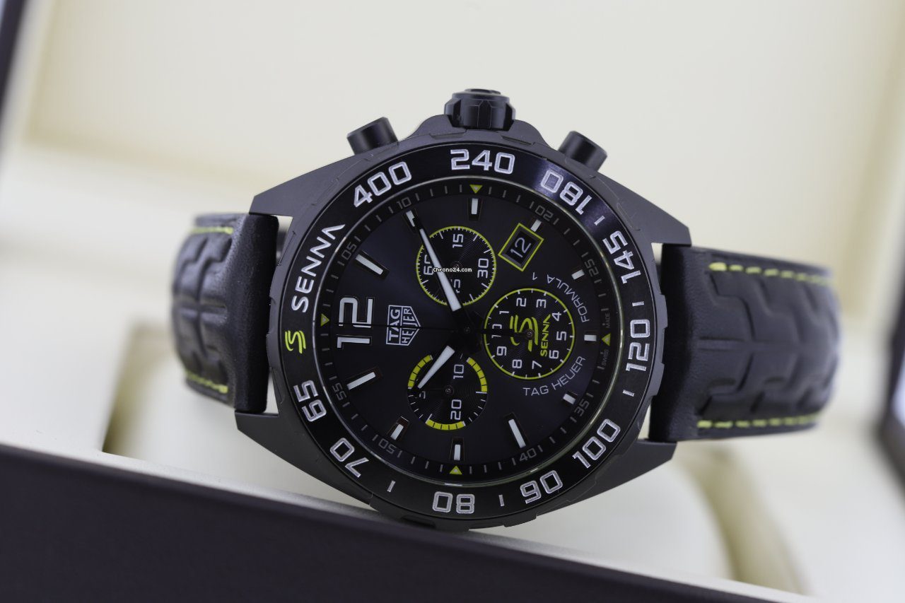 TAG Heuer Formula 1 Senna Special Edition Titanium Quartz WatchTAG Heuer Formula 1 Senna Special Edition Titanium Quartz Watch