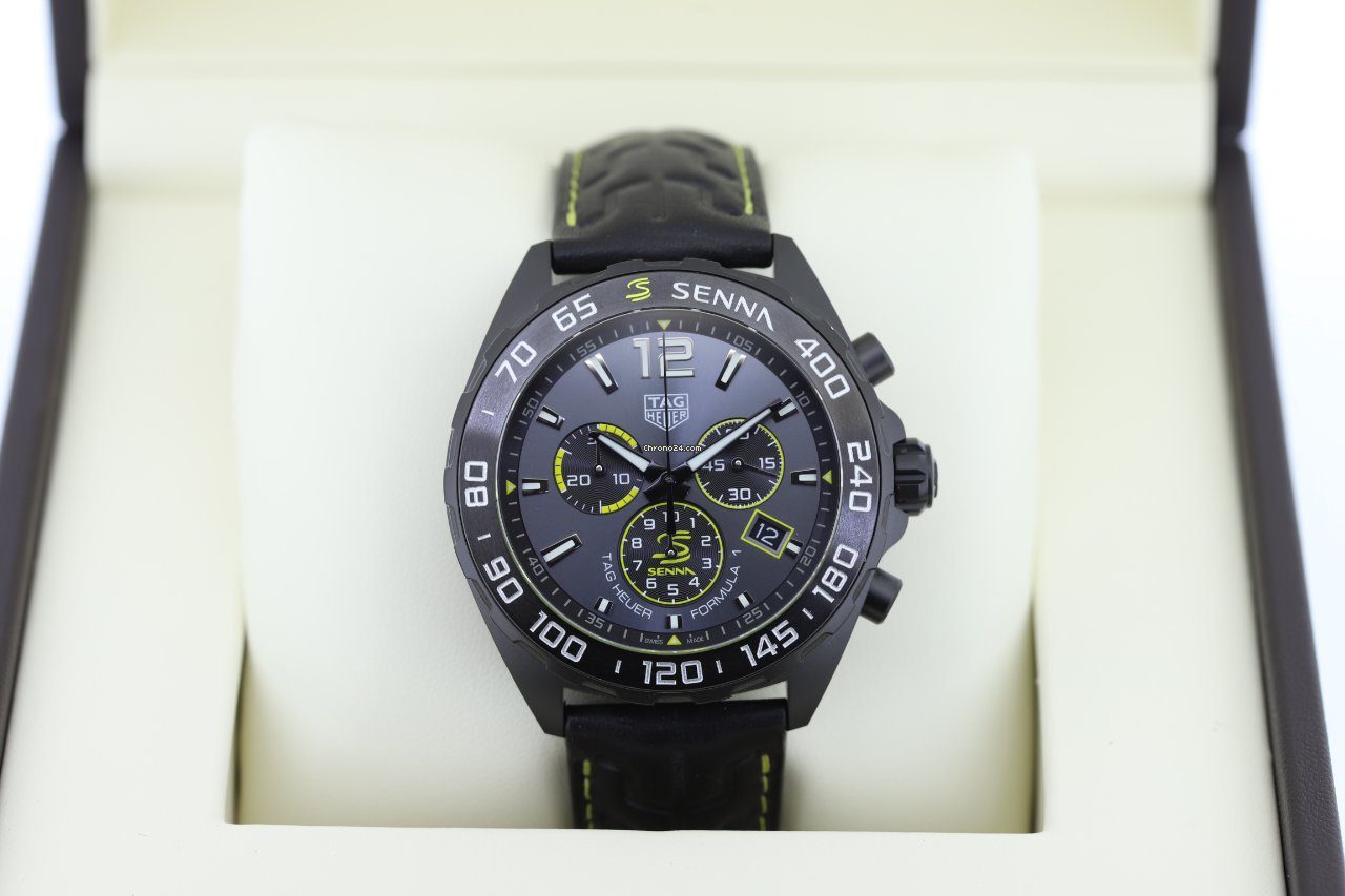 TAG Heuer Formula 1 Senna Special Edition Titanium Quartz Watch