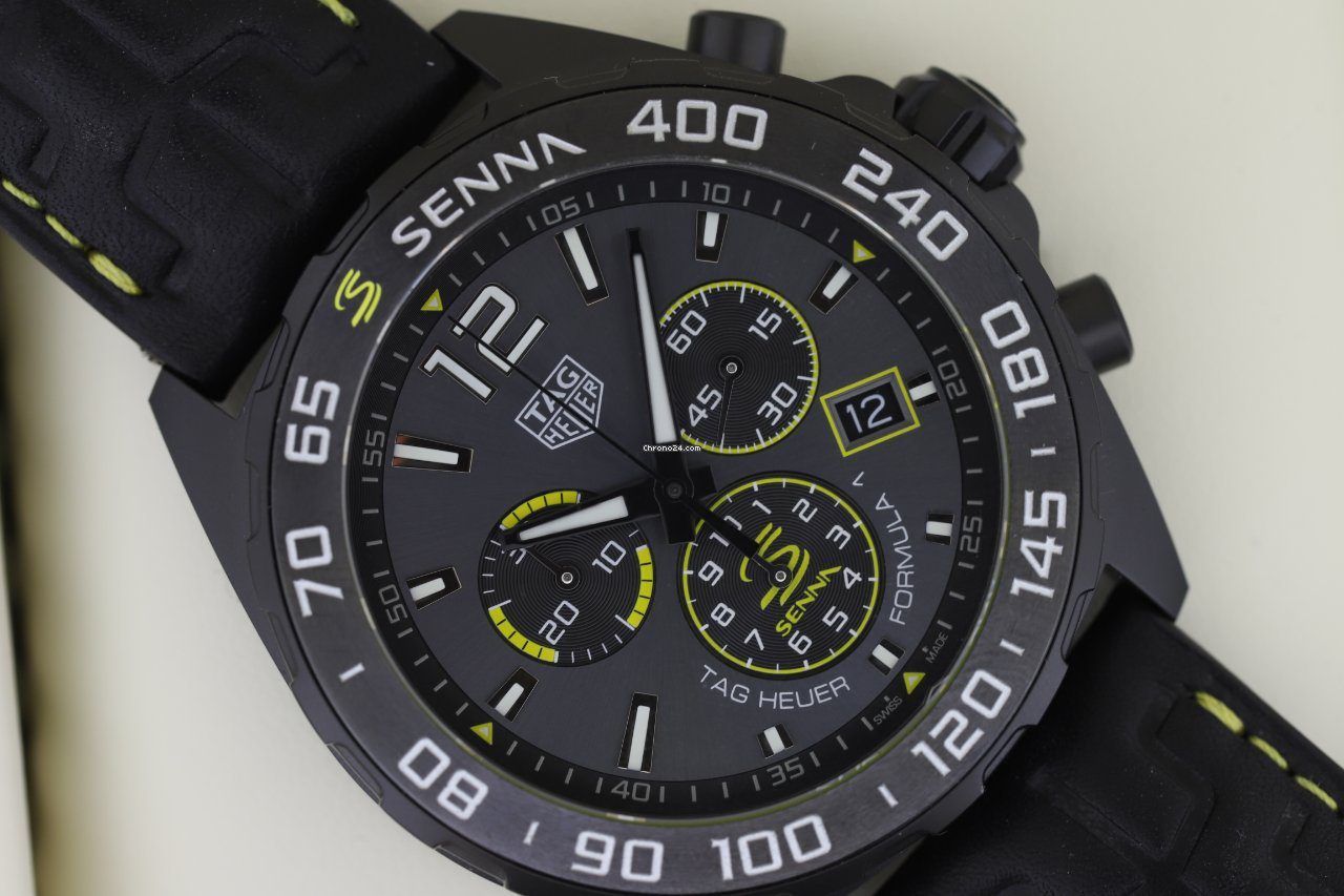 TAG Heuer Formula 1 Senna Special Edition Titanium Quartz Watch