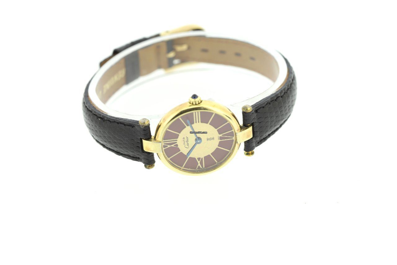 Cartier Must De Vermeil ladies Quartz Watch Cartier Must De Vermeil ladies Quartz Watch
