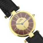 Cartier Must De Vermeil ladies Quartz Watch