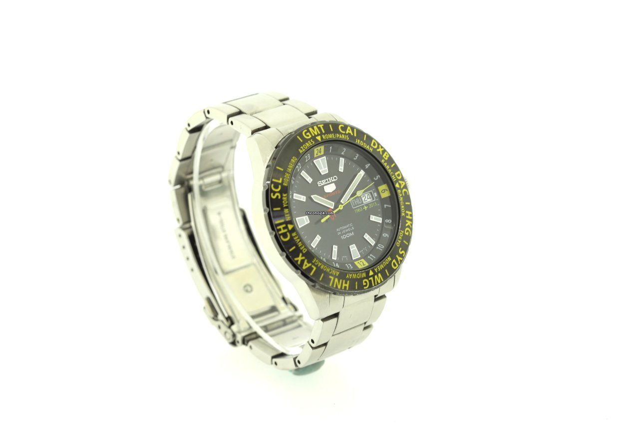 Seiko 5 Sports 50th Anniversary GMT Special Edition Automatic Watch Seiko 5 Sports 50th Anniversary GMT Special Edition Automatic Watch