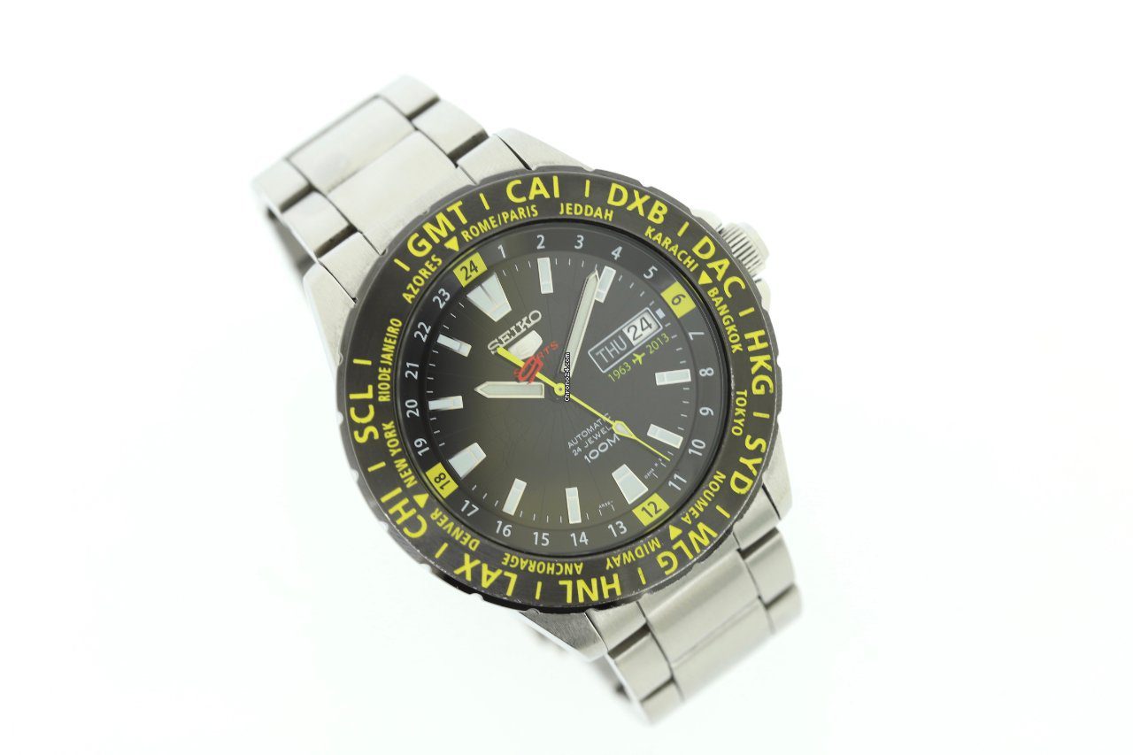 Seiko 5 Sports 50th Anniversary GMT Special Edition Automatic Watch Seiko 5 Sports 50th Anniversary GMT Special Edition Automatic Watch