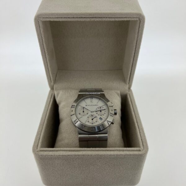 Bvlgari Diagono 36mm Chronograph Quartz Watch