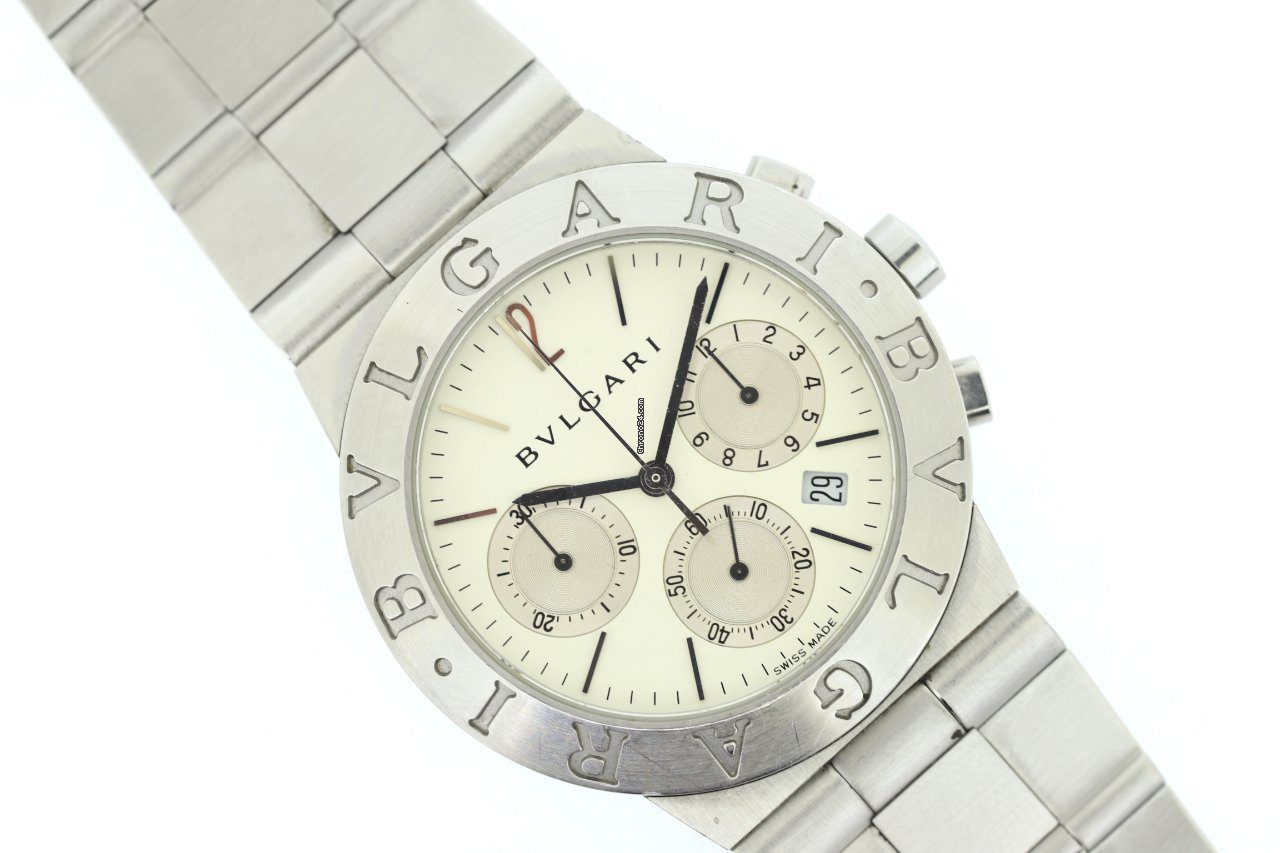 Bvlgari Diagono 36mm Chronograph Quartz Watch Bvlgari Diagono 36mm Chronograph Quartz Watch